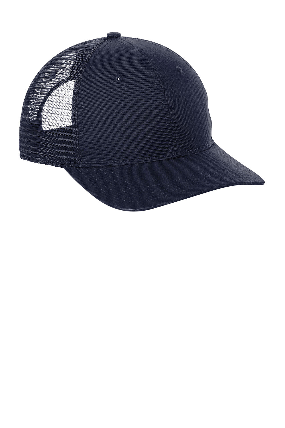 Custom Logo Leather Patch Cap - Carhartt® Canvas Mesh Back Cap CT105298