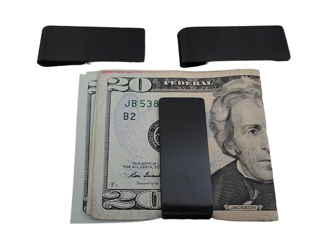 Engraved Black Money Clip Black Money Clip Blank Laser fiber laser C02 Blanks Wholesale Engraved laser blanks engraver