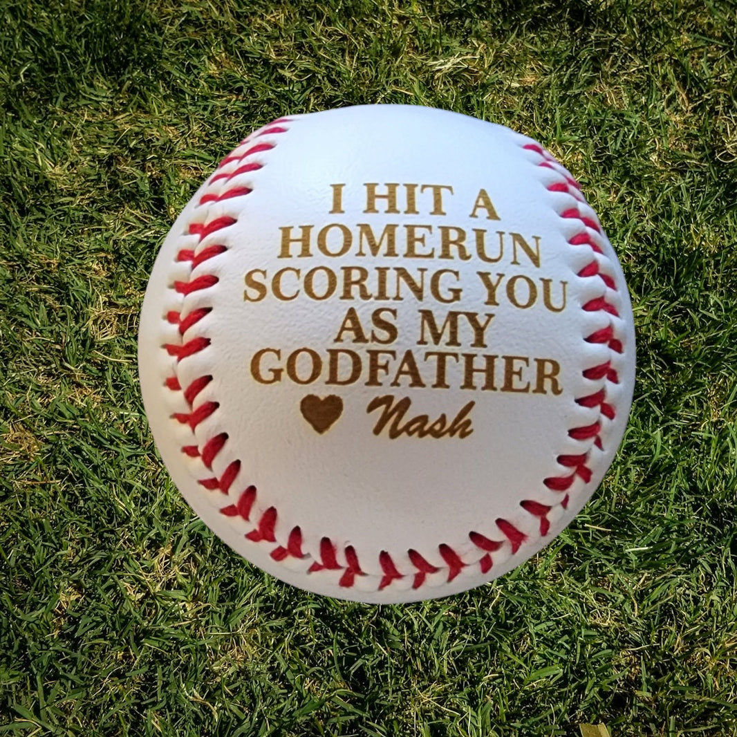 Baseball Gift for Godfather Custom Father's Day Gift