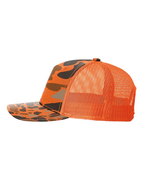 Custom Five-Panel Printed Trucker Cap - 112PFP
