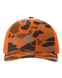 Custom Five-Panel Printed Trucker Cap - 112PFP