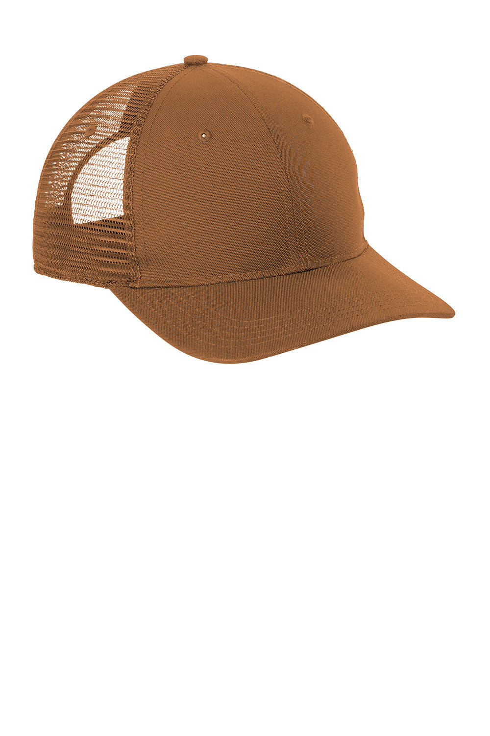 Custom Logo Leather Patch Cap - Carhartt® Canvas Mesh Back Cap CT105298