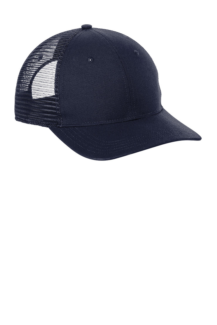Custom Logo Leather Patch Cap - Carhartt® Canvas Mesh Back Cap CT105298