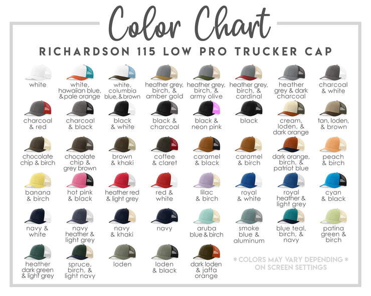 Custom Logo Snapback Trucker Richardson 112