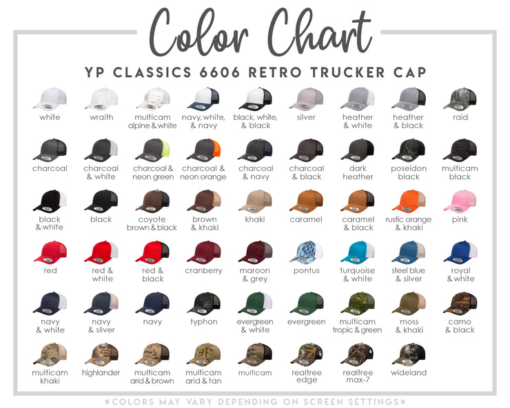 Custom Logo Leather Patch Trucker Hat – YP Classics® 6006