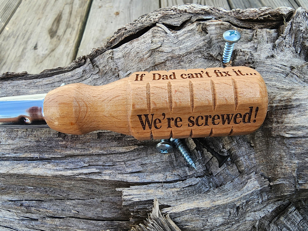 Custom Funny Screwdriver Personalized Gift for Dad