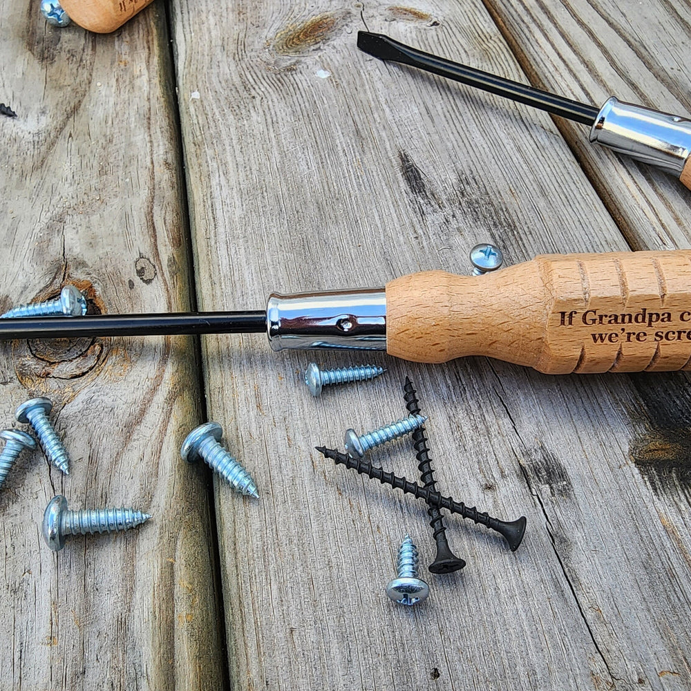 Custom Funny Screwdriver Personalized Gift for Dad